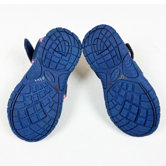 Falls Creek Navy And Pink Jill Sandals Size 12M - Picture 2 of 9